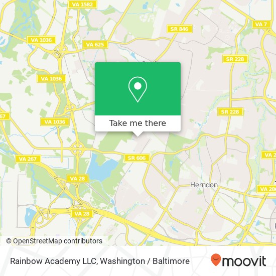 Rainbow Academy LLC map