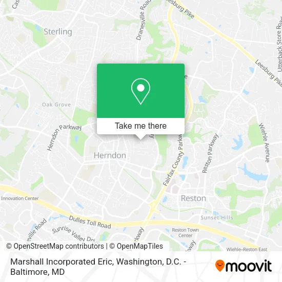 Mapa de Marshall Incorporated Eric