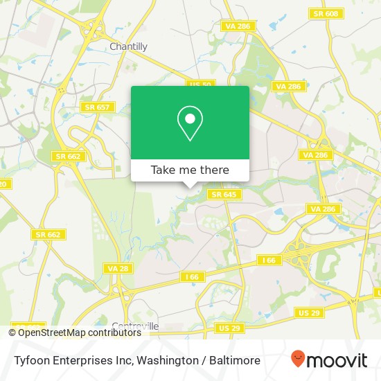 Tyfoon Enterprises Inc map