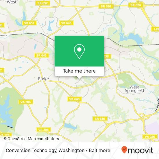 Conversion Technology map