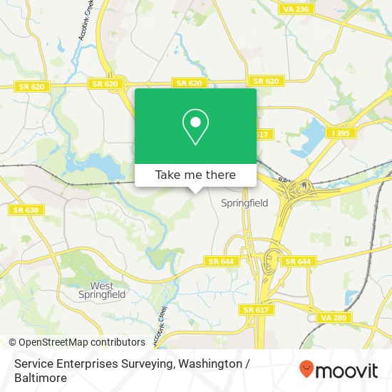 Service Enterprises Surveying map