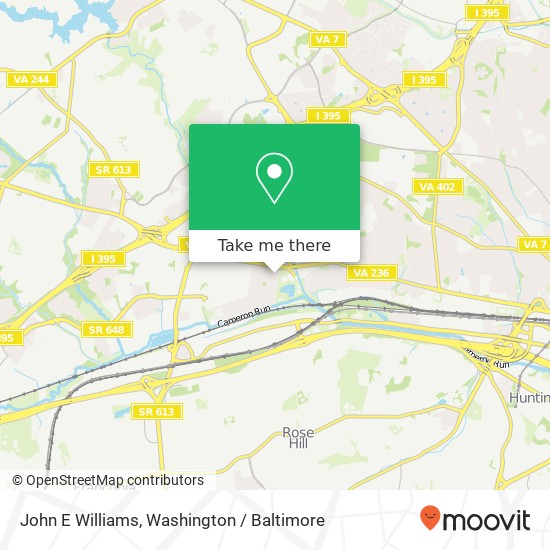 Mapa de John E Williams