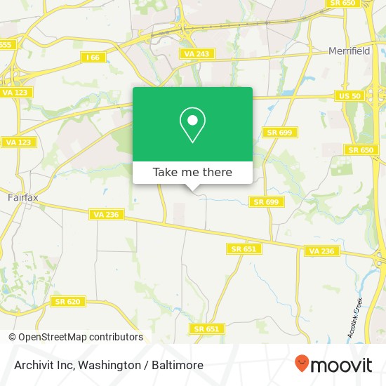 Archivit Inc map