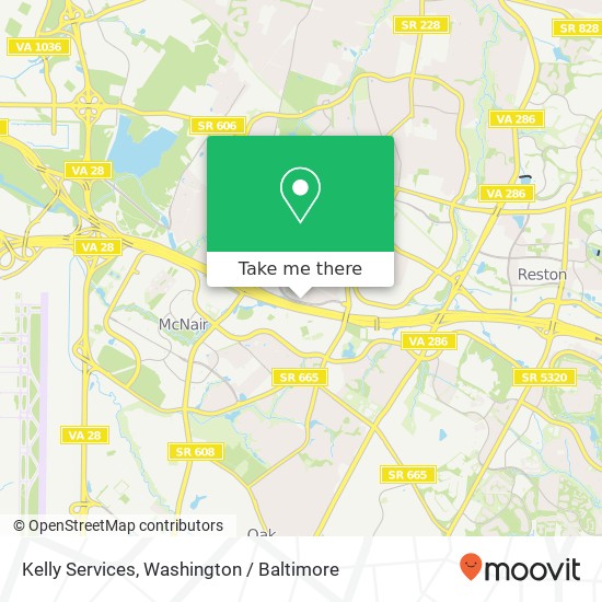 Mapa de Kelly Services