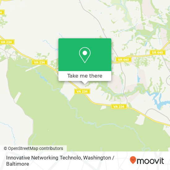 Mapa de Innovative Networking Technolo