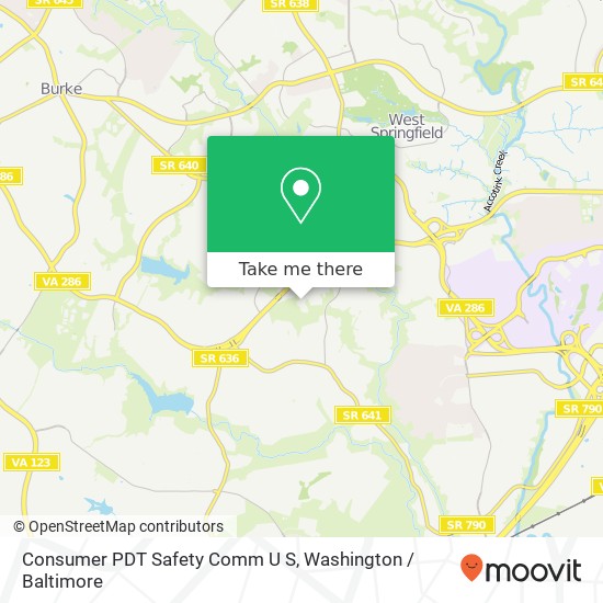 Consumer PDT Safety Comm U S map