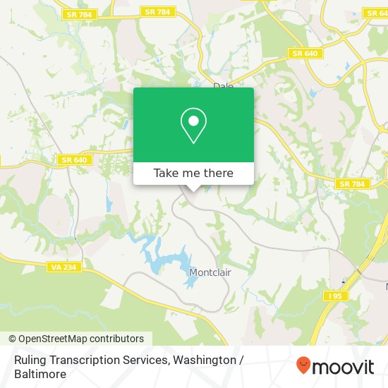 Ruling Transcription Services map