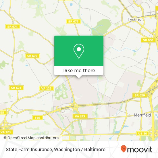 State Farm Insurance map