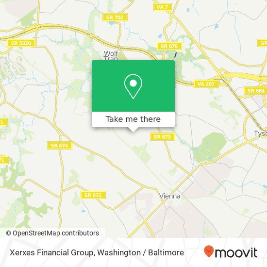 Mapa de Xerxes Financial Group