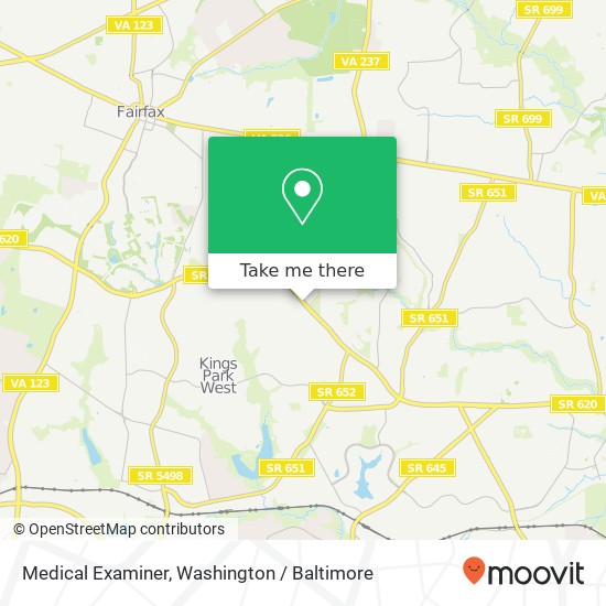Medical Examiner map