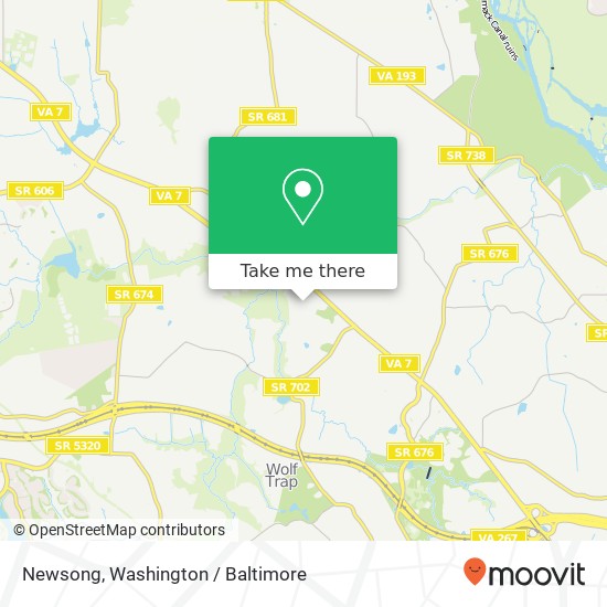 Mapa de Newsong