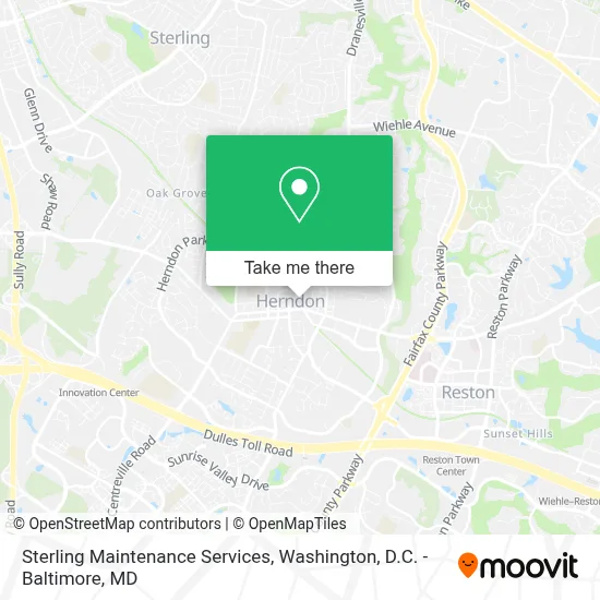 Sterling Maintenance Services map
