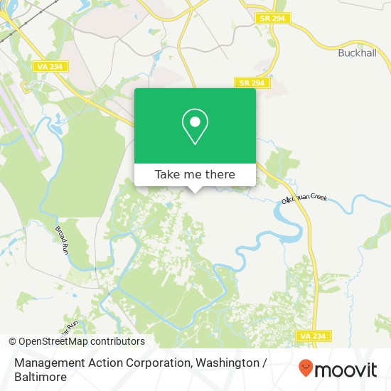 Management Action Corporation map