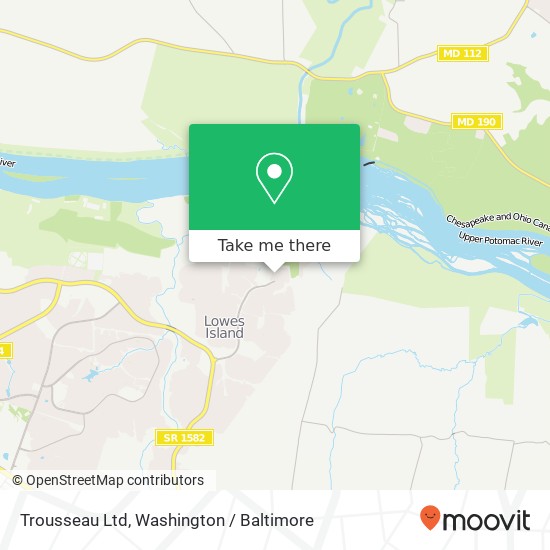 Trousseau Ltd map