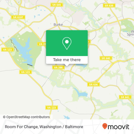 Room For Change map