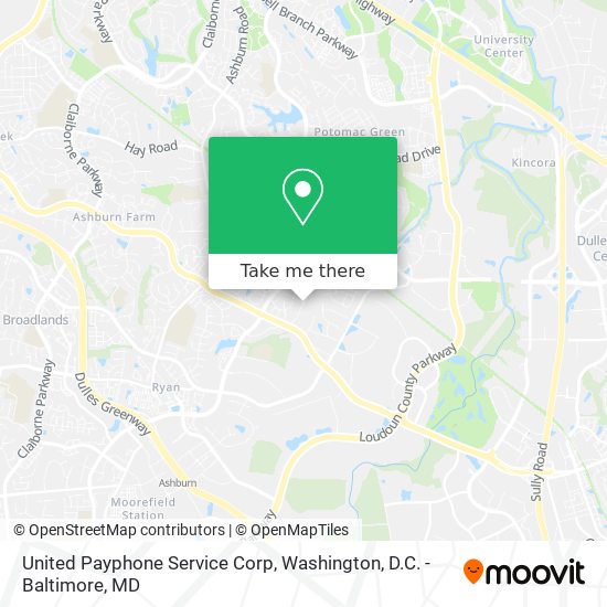 United Payphone Service Corp map