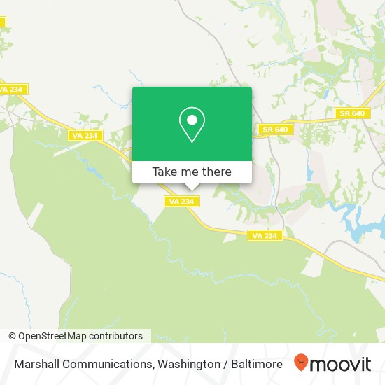 Mapa de Marshall Communications