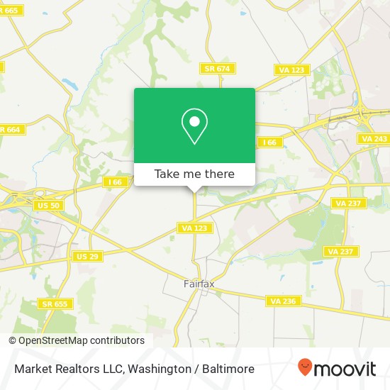Market Realtors LLC map