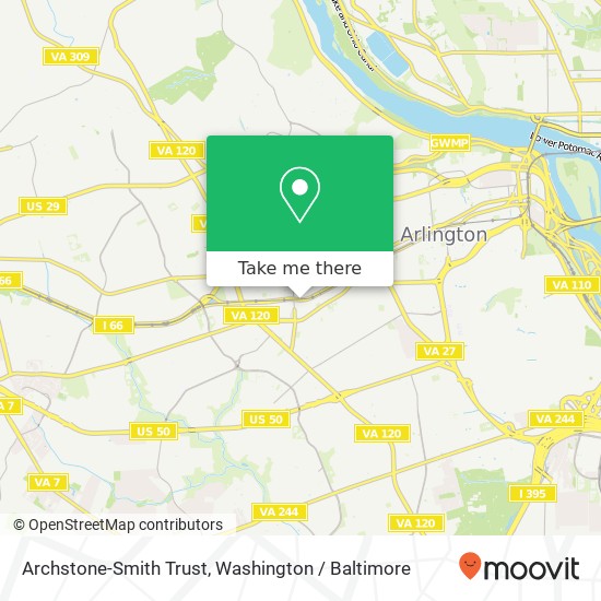 Mapa de Archstone-Smith Trust