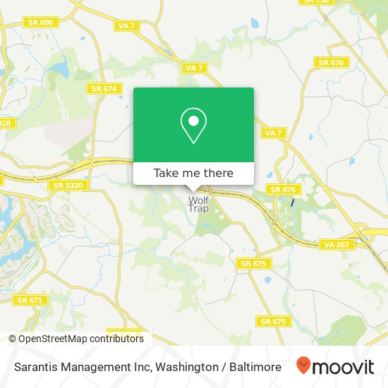 Mapa de Sarantis Management Inc
