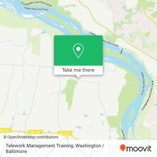 Telework Management Training map