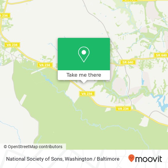 Mapa de National Society of Sons