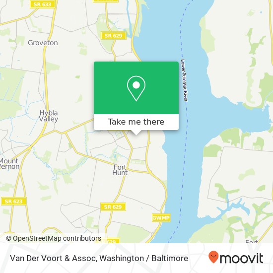 Van Der Voort & Assoc map