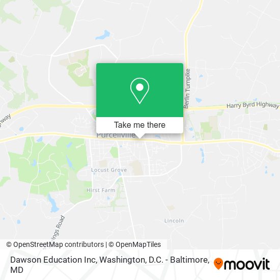 Dawson Education Inc map