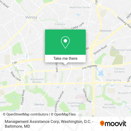 Management Assistance Corp map