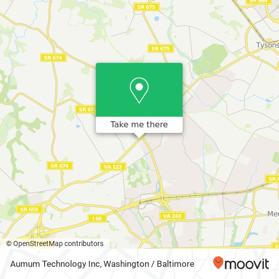 Mapa de Aumum Technology Inc