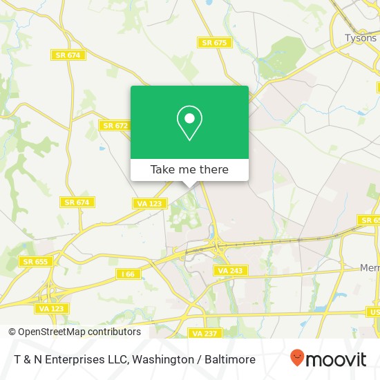 T & N Enterprises LLC map