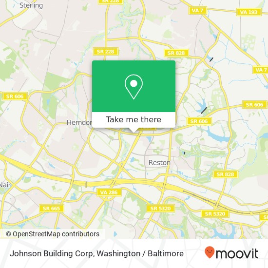 Mapa de Johnson Building Corp