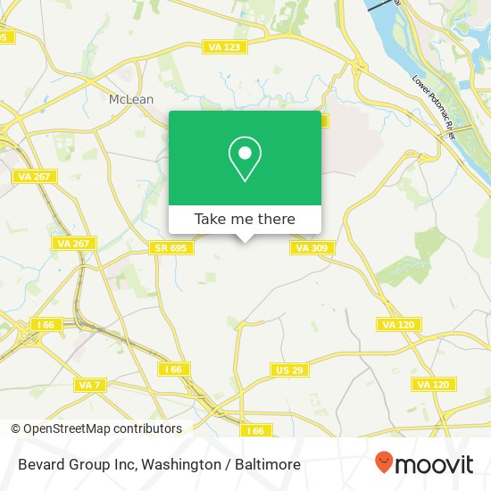 Mapa de Bevard Group Inc