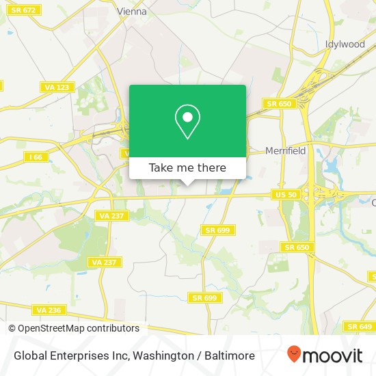 Global Enterprises Inc map