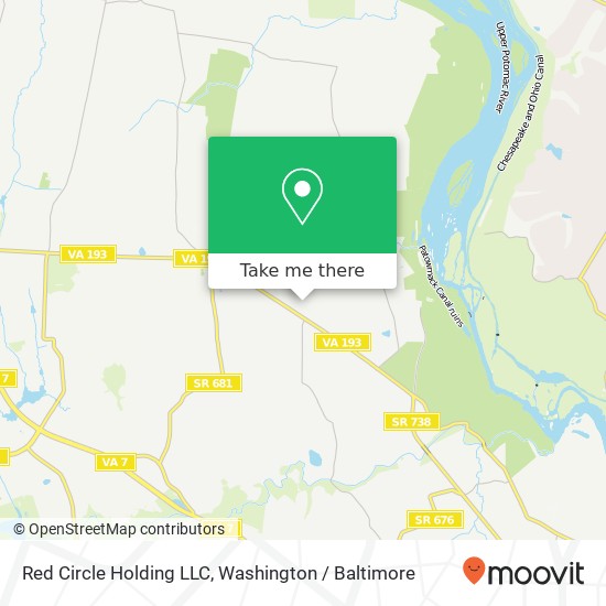 Red Circle Holding LLC map