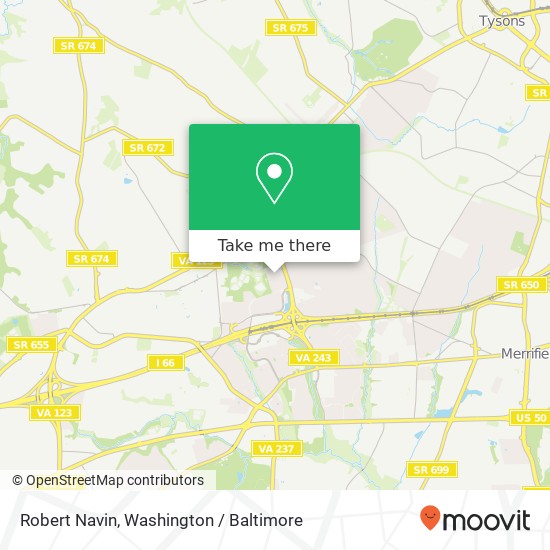 Mapa de Robert Navin