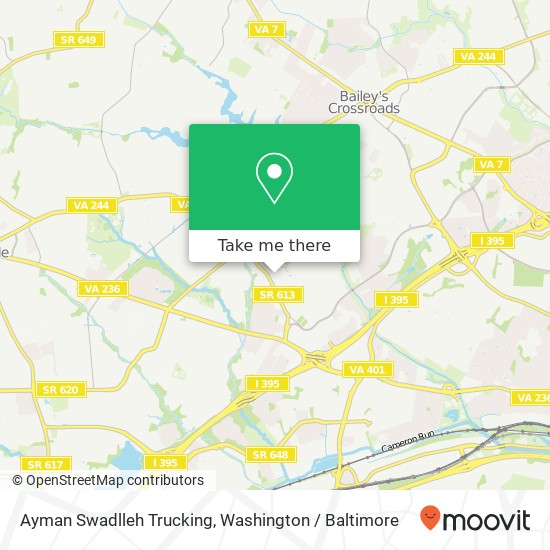 Mapa de Ayman Swadlleh Trucking