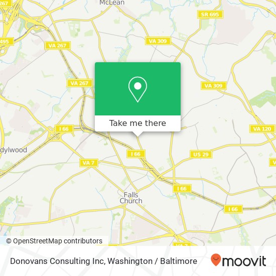 Donovans Consulting Inc map