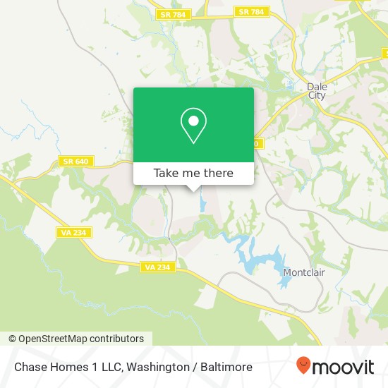 Chase Homes 1 LLC map