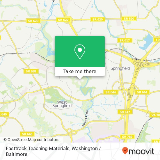 Fasttrack Teaching Materials map