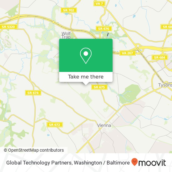 Mapa de Global Technology Partners