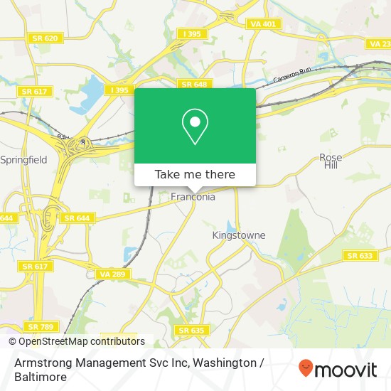 Mapa de Armstrong Management Svc Inc