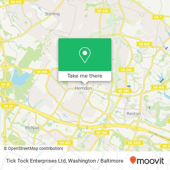 Mapa de Tick Tock Enterprises Ltd