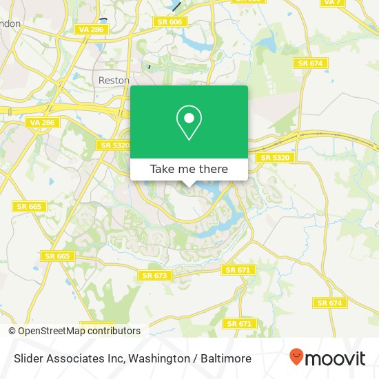 Mapa de Slider Associates Inc