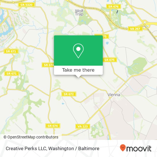 Creative Perks LLC map