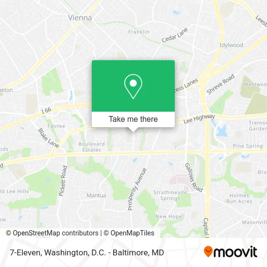 Mapa de 7-Eleven
