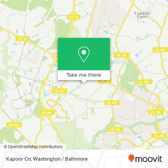 Mapa de Kapoor Co