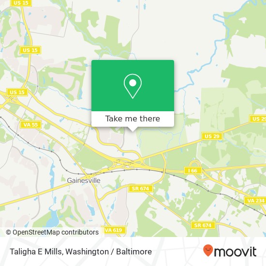 Taligha E Mills map