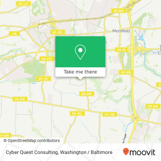 Cyber Quest Consulting map