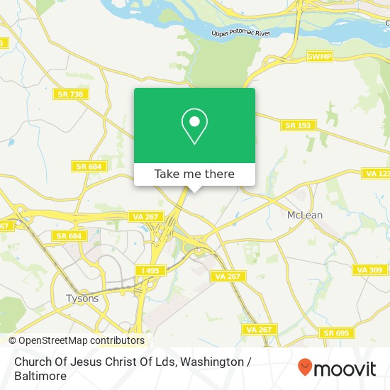 Church Of Jesus Christ Of Lds map